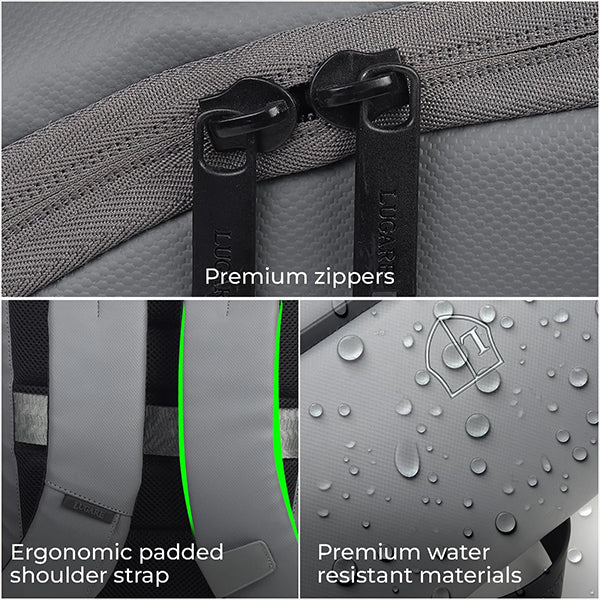 The Arlo 25L Laptop Backpack-Smoke Alloy